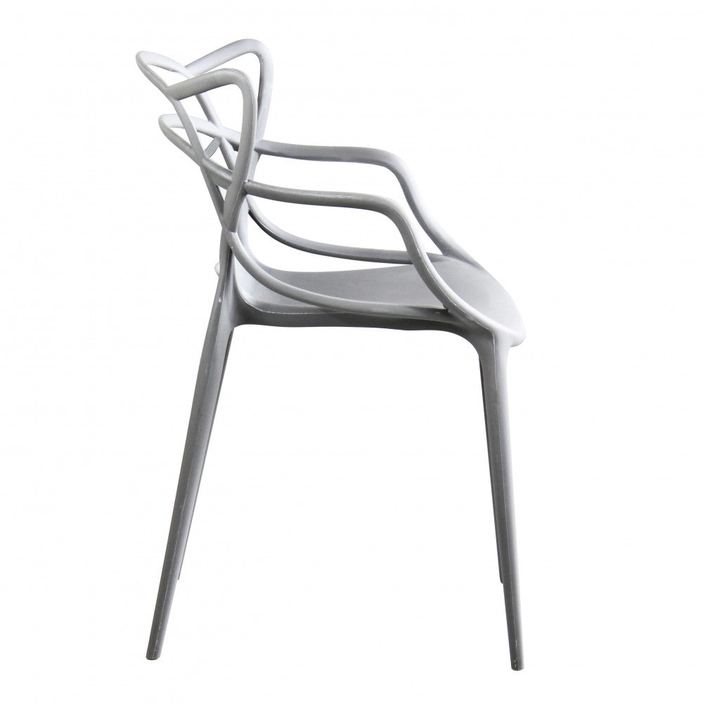 Poltrona lily grigia