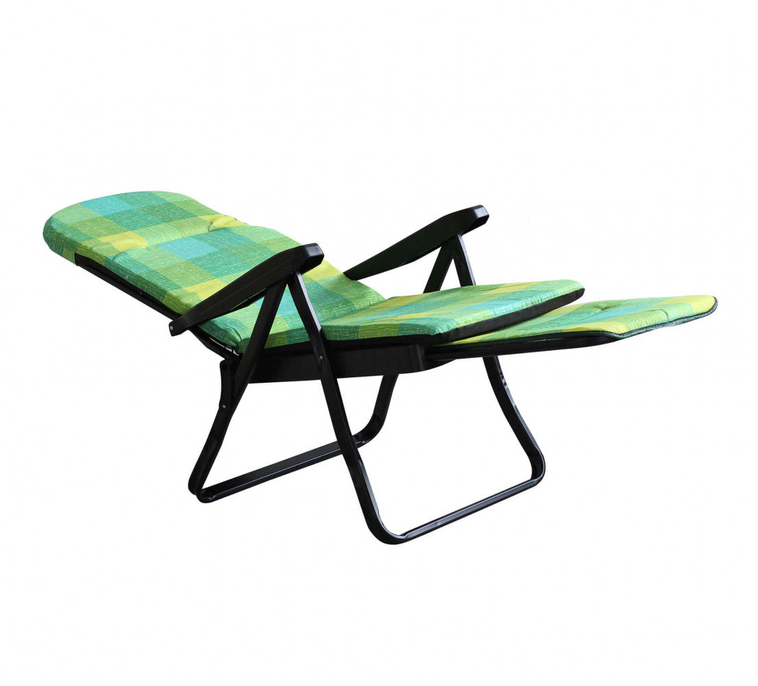 Sdraio cipro modello carrello verde e giallo scozzese
