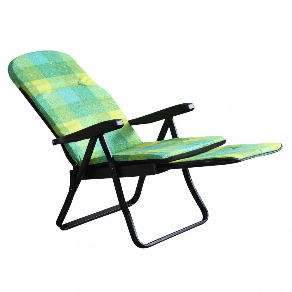 Sdraio cipro modello carrello verde e giallo scozzese