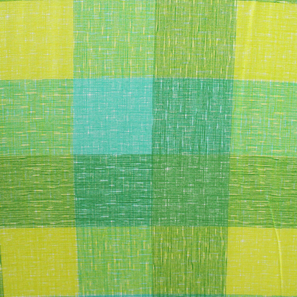 Sdraio cipro modello carrello verde e giallo scozzese