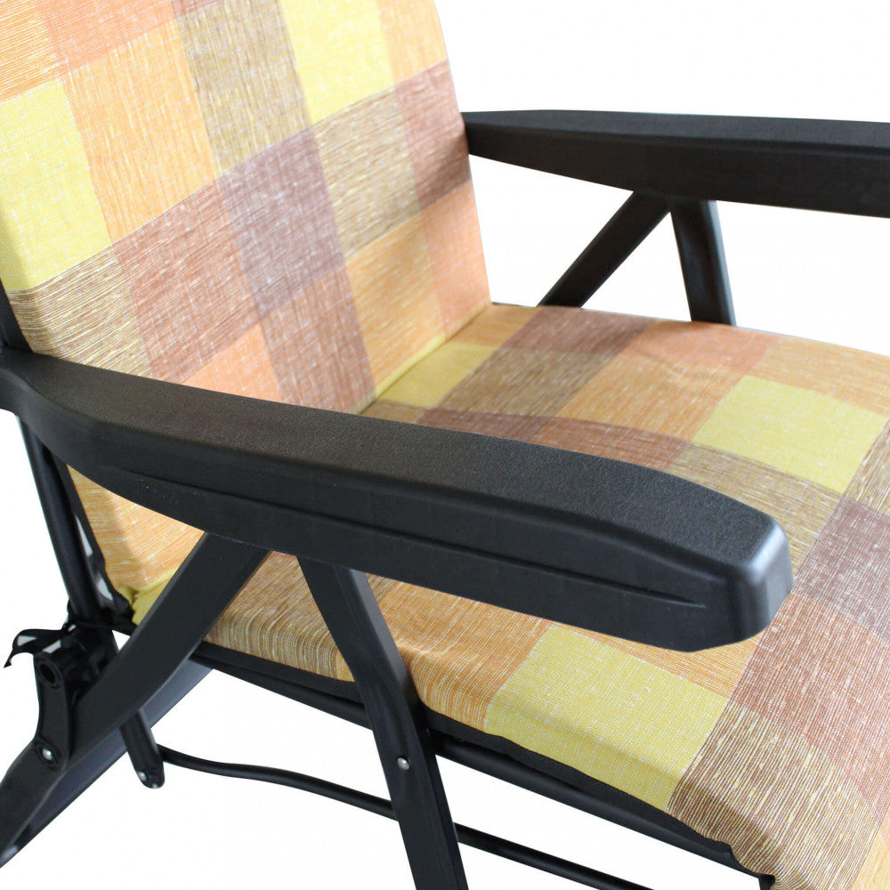 Sdraio cipro modello automatico arancio e giallo