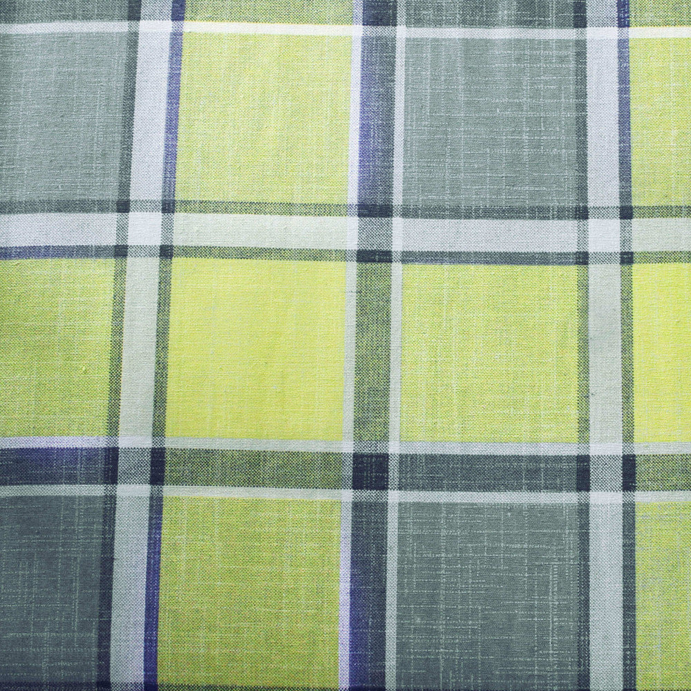 Sdraio rodi modello carrello verde e grigio scozzese