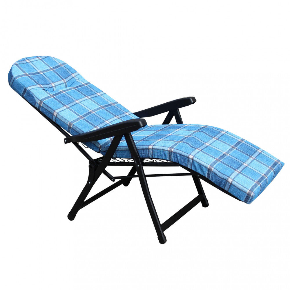 Sdraio rodi modello automatico blu e azzurro scozzese