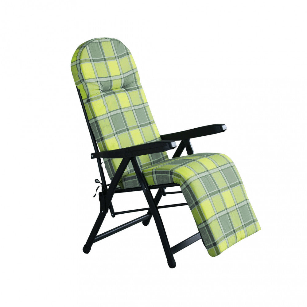 Sdraio rodi modello automatico verde e grigio scozzese