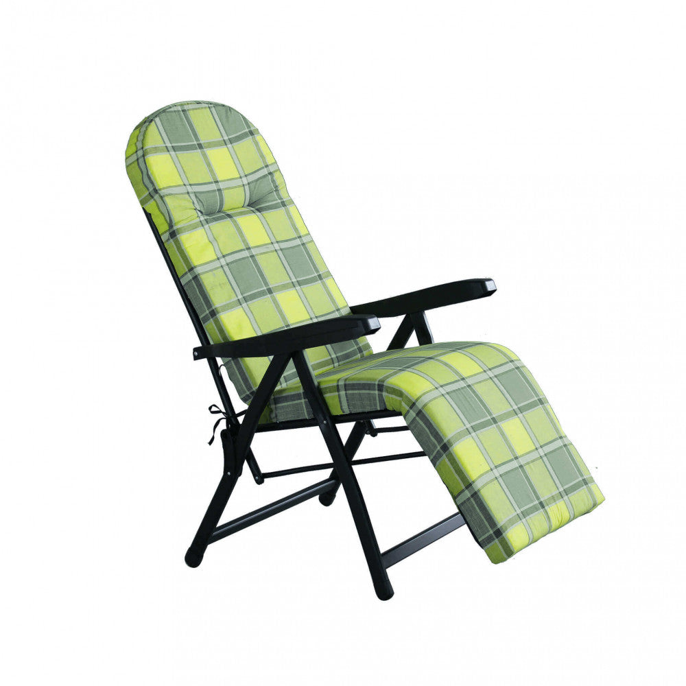 Sdraio rodi modello automatico verde e grigio scozzese