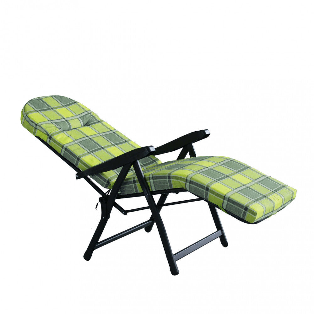 Sdraio rodi modello automatico verde e grigio scozzese