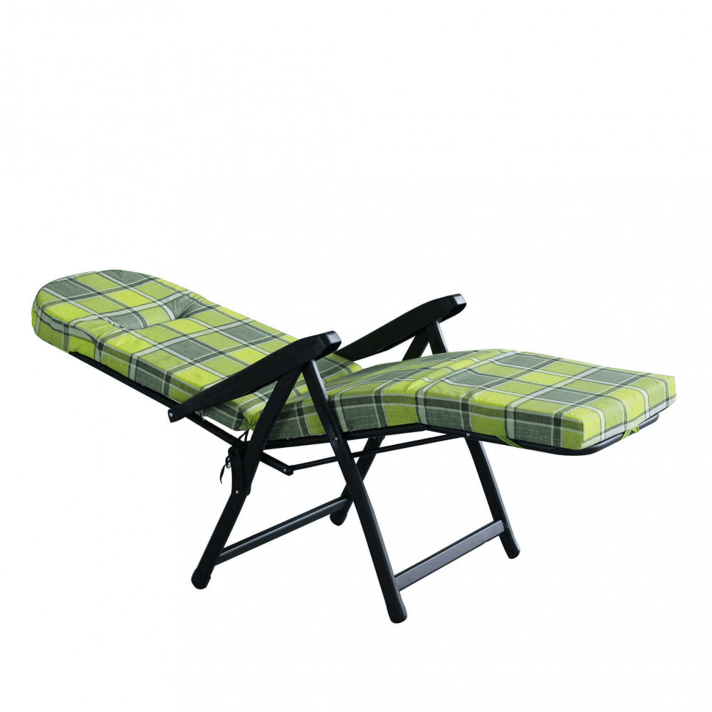 Sdraio rodi modello automatico verde e grigio scozzese
