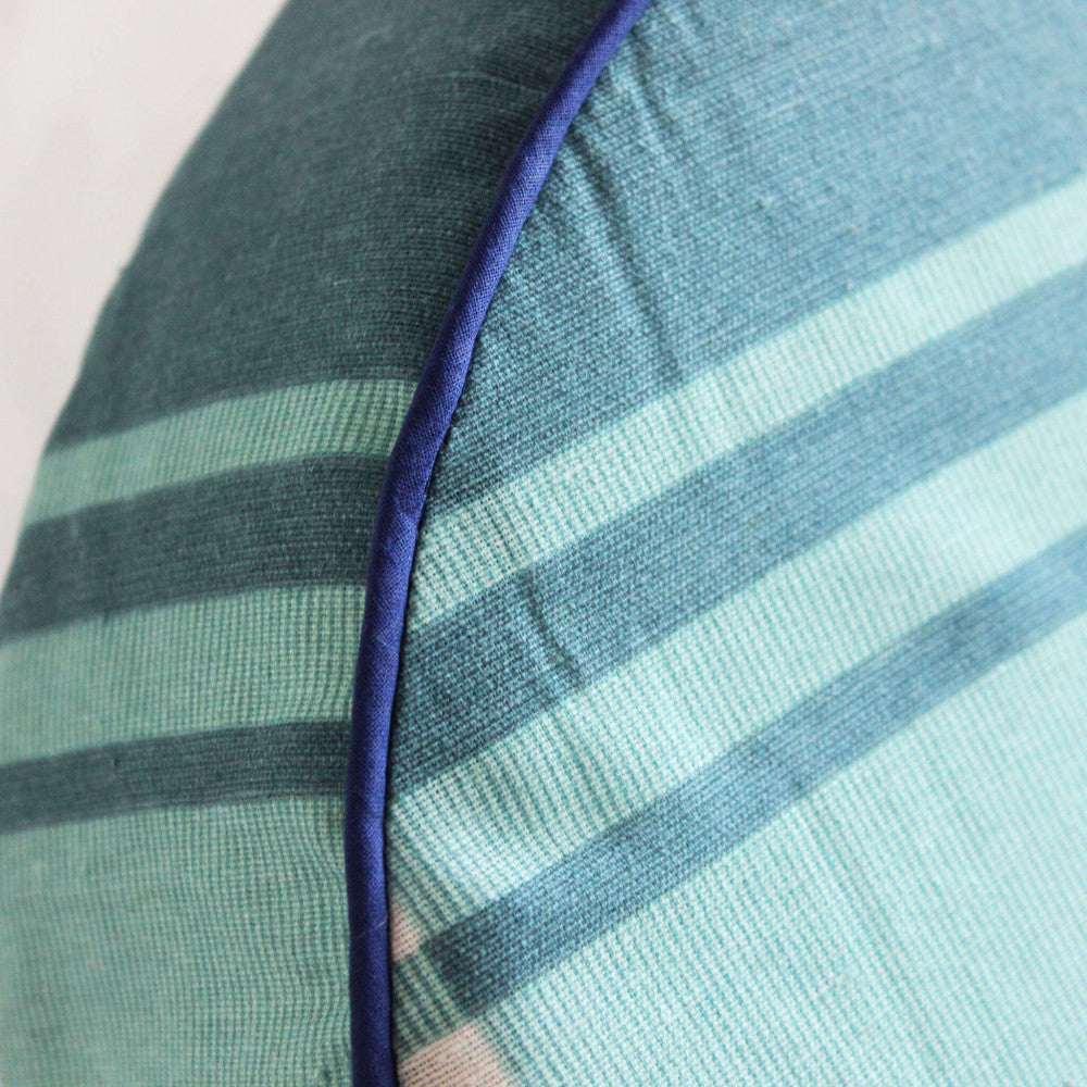 Sdraio haiti modello carrello grigio e azzurro scozzese