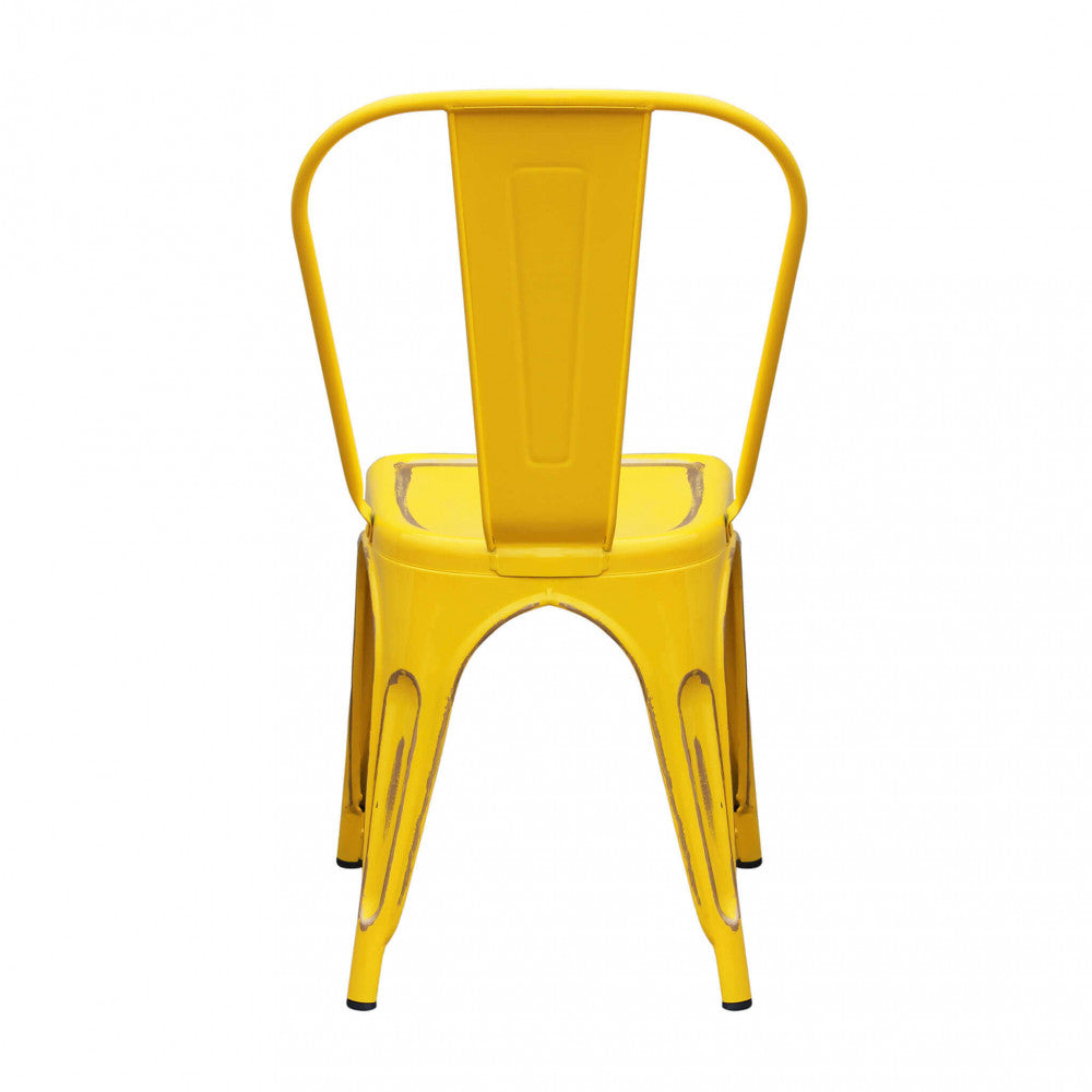 Sedia lola giallo antico