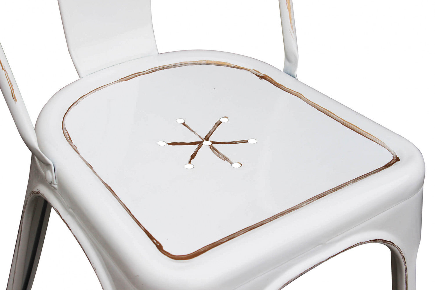 Sedia lola bianco antico