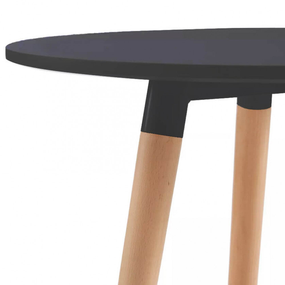 Tavolo lione ø 80 nero