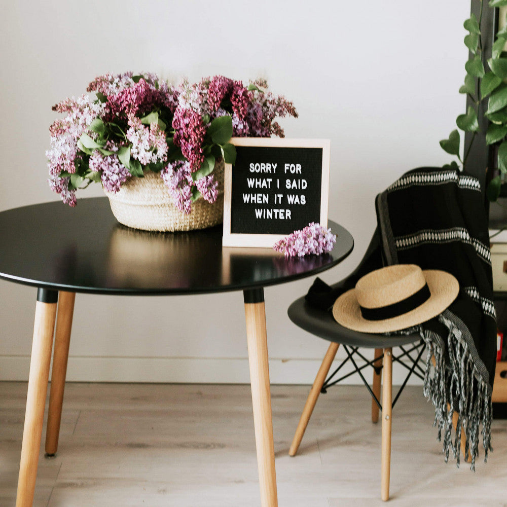 Tavolo lione ø 80 nero