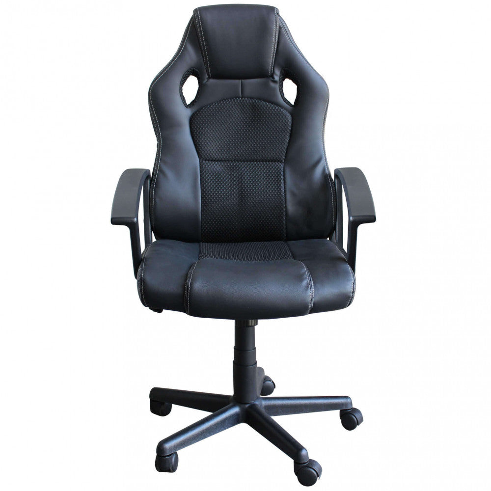 Poltrona da gaming uncharted nera