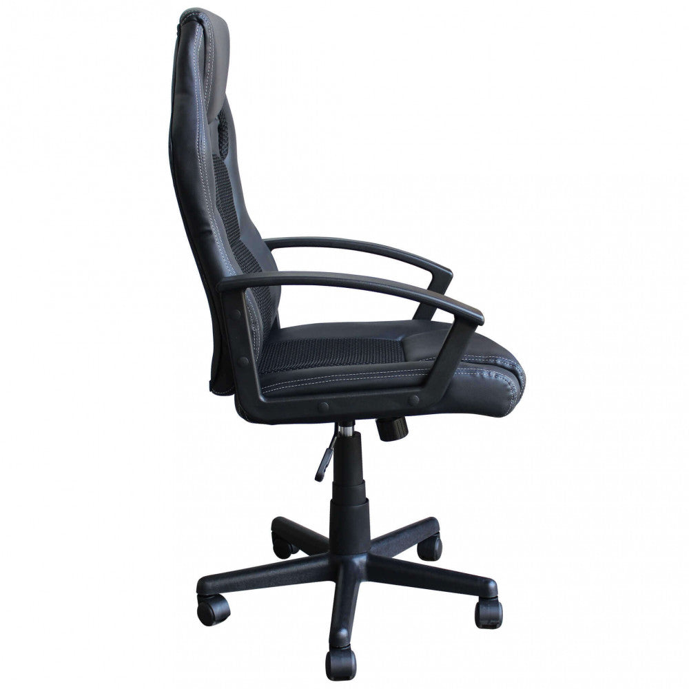 Poltrona da gaming uncharted nera