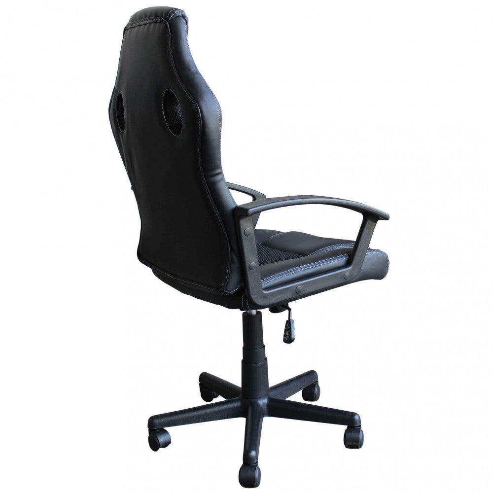 Poltrona da gaming uncharted nera