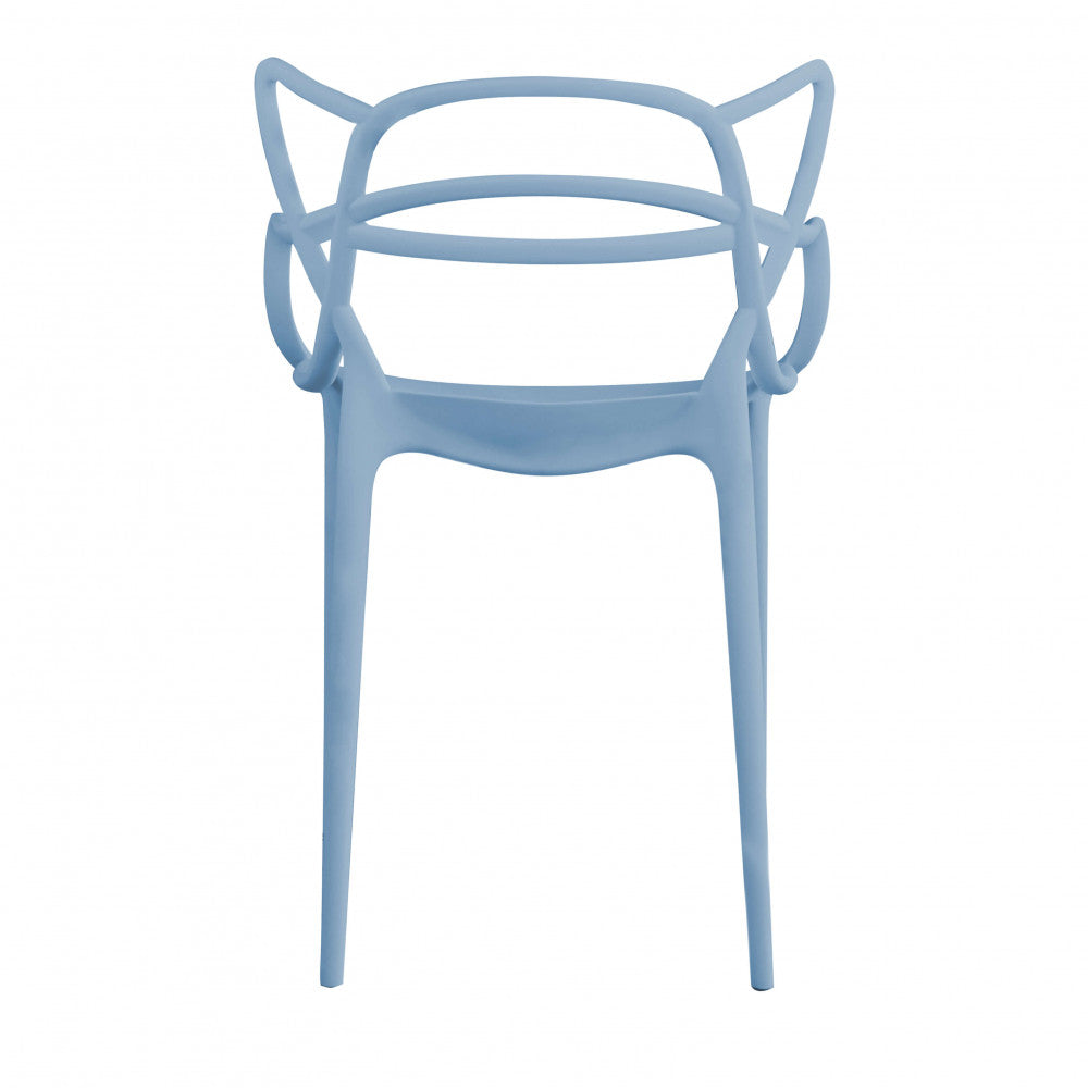 Poltrona lily azzurra