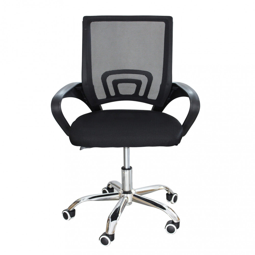 Poltrona da ufficio pollie nera