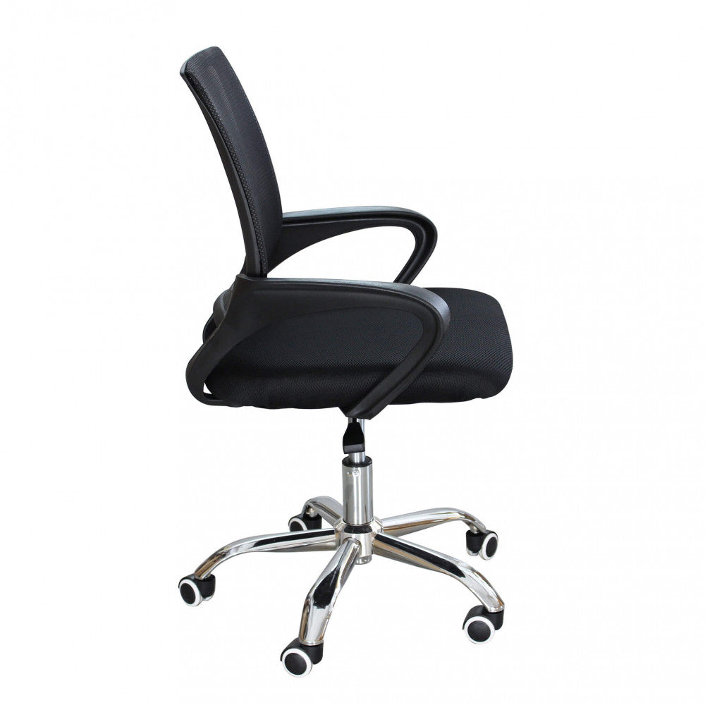 Poltrona da ufficio pollie nera