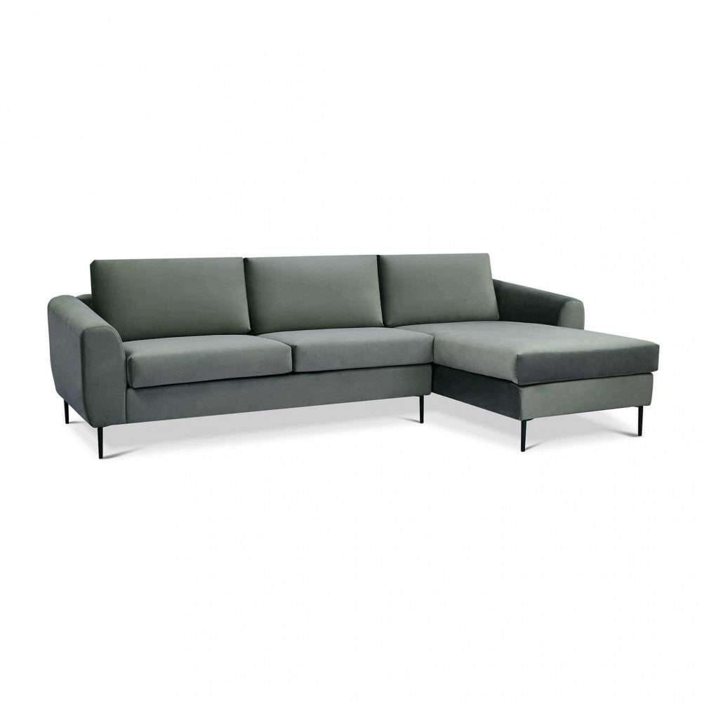 Divano con chaise longue gregory
