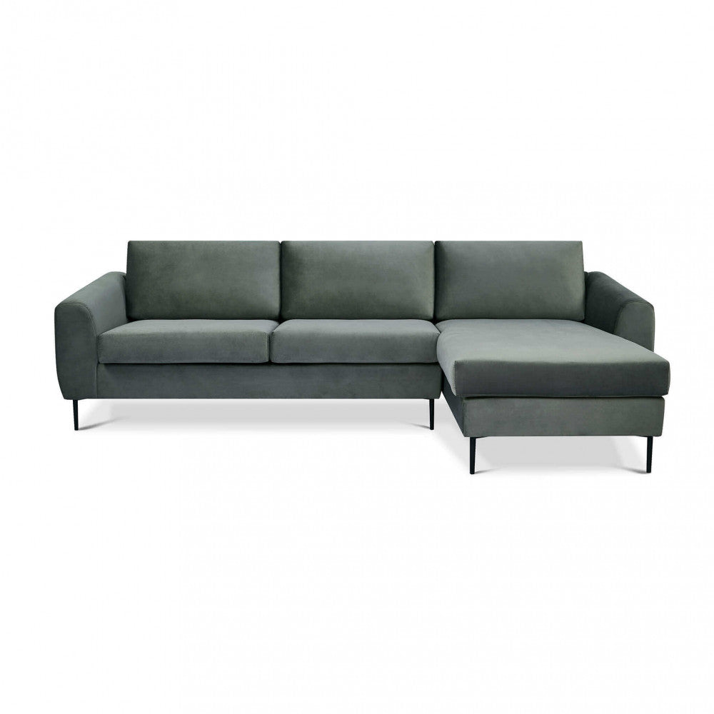Divano con chaise longue gregory