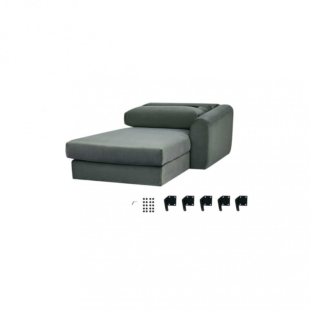 Divano con chaise longue gregory