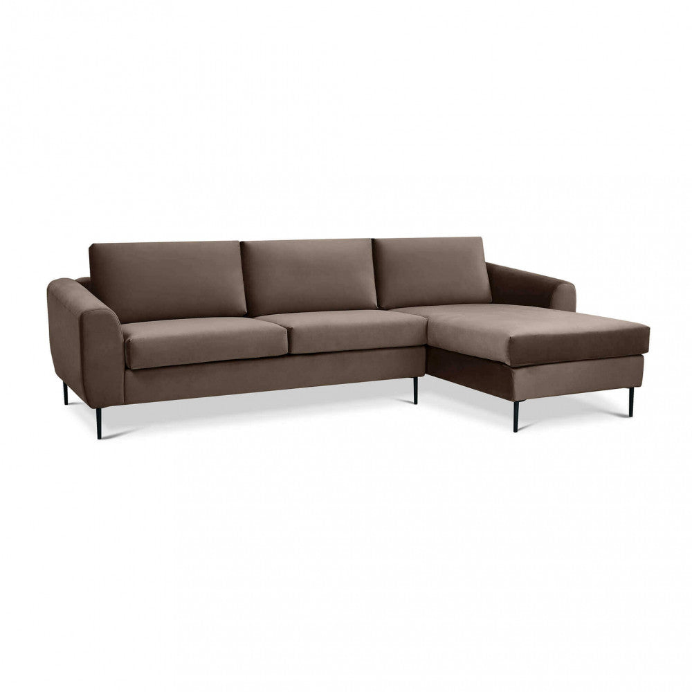 Divano con chaise longue gregory