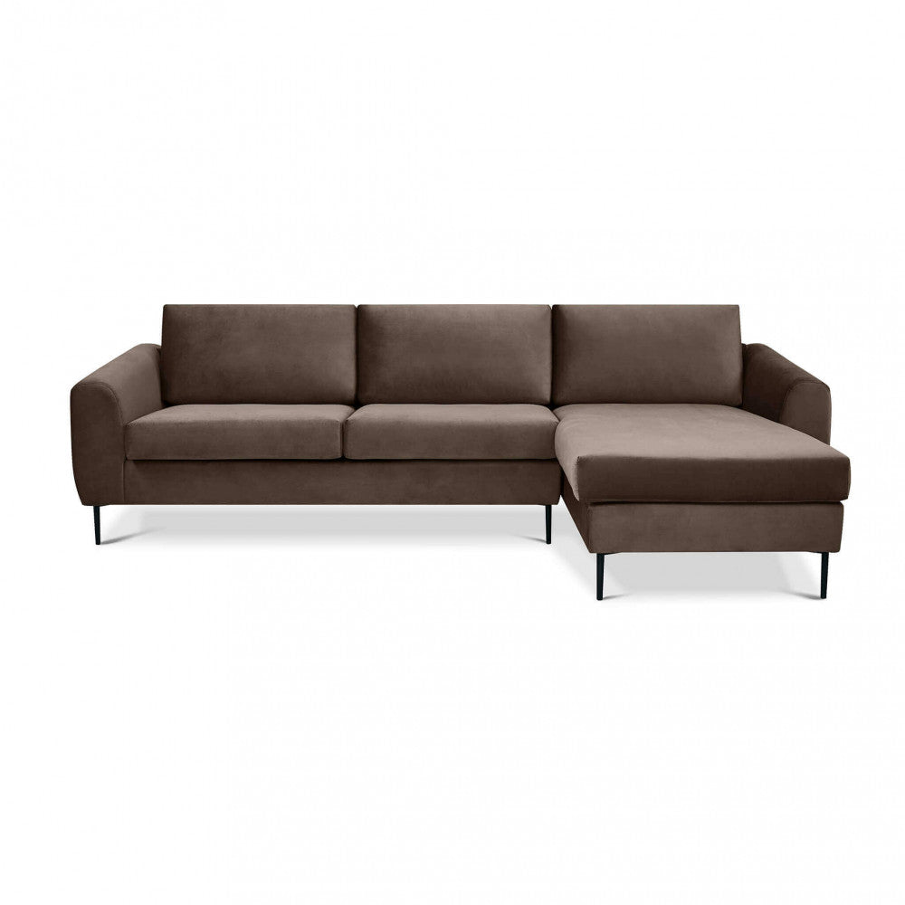 Divano con chaise longue gregory