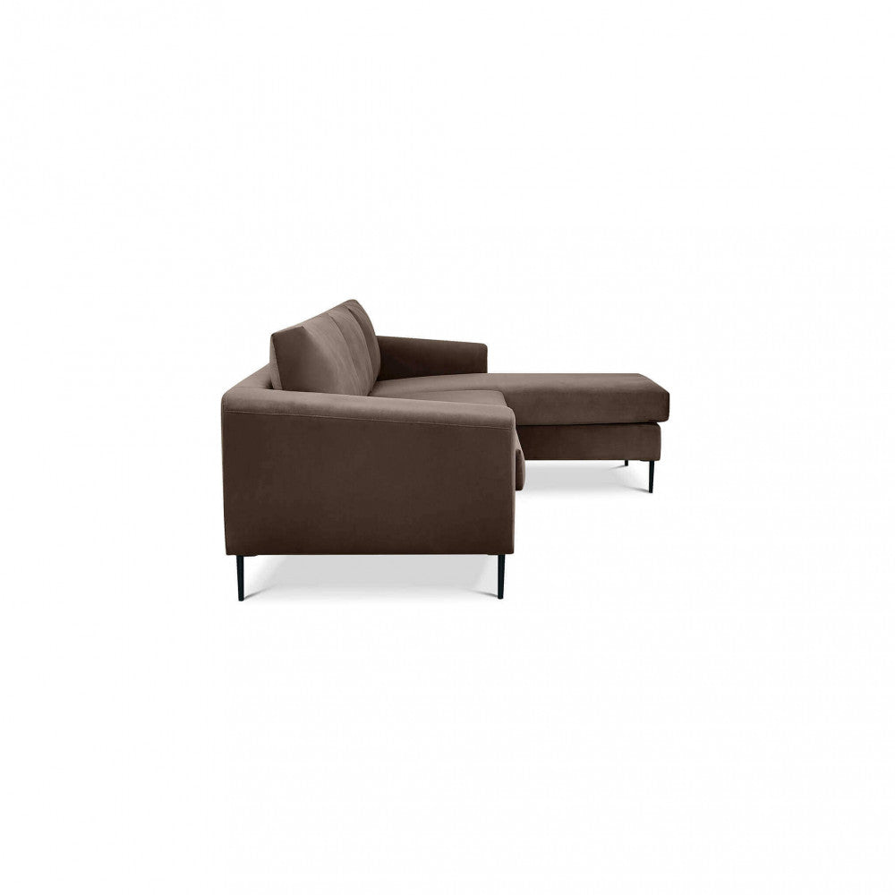 Divano con chaise longue gregory
