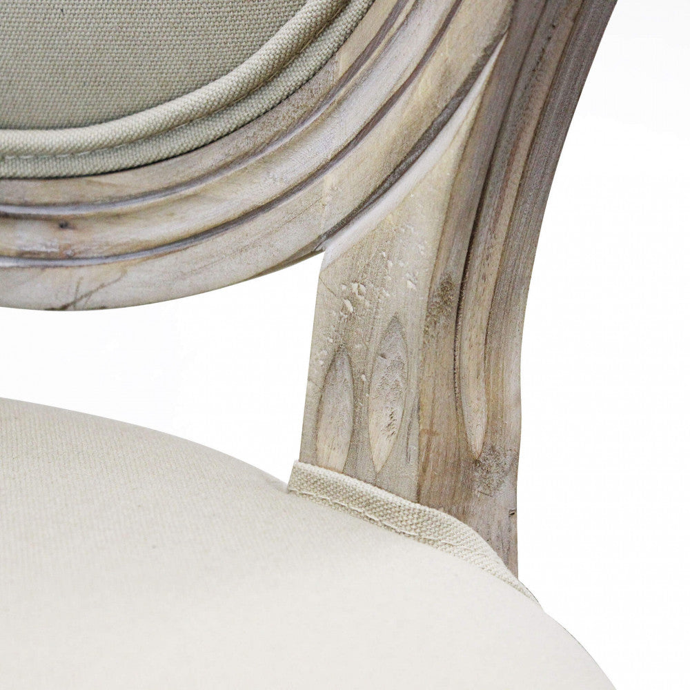 Sedia constance in tessuto