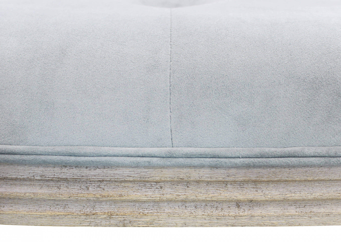 Panca margi in velluto grigio