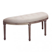 Panca margi in tessuto