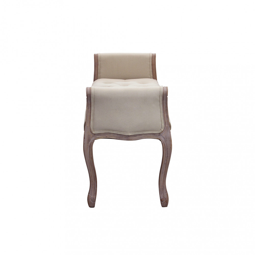 Panca madelyn in tessuto