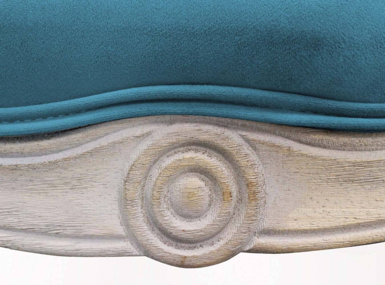 Divano coleman in velluto blu