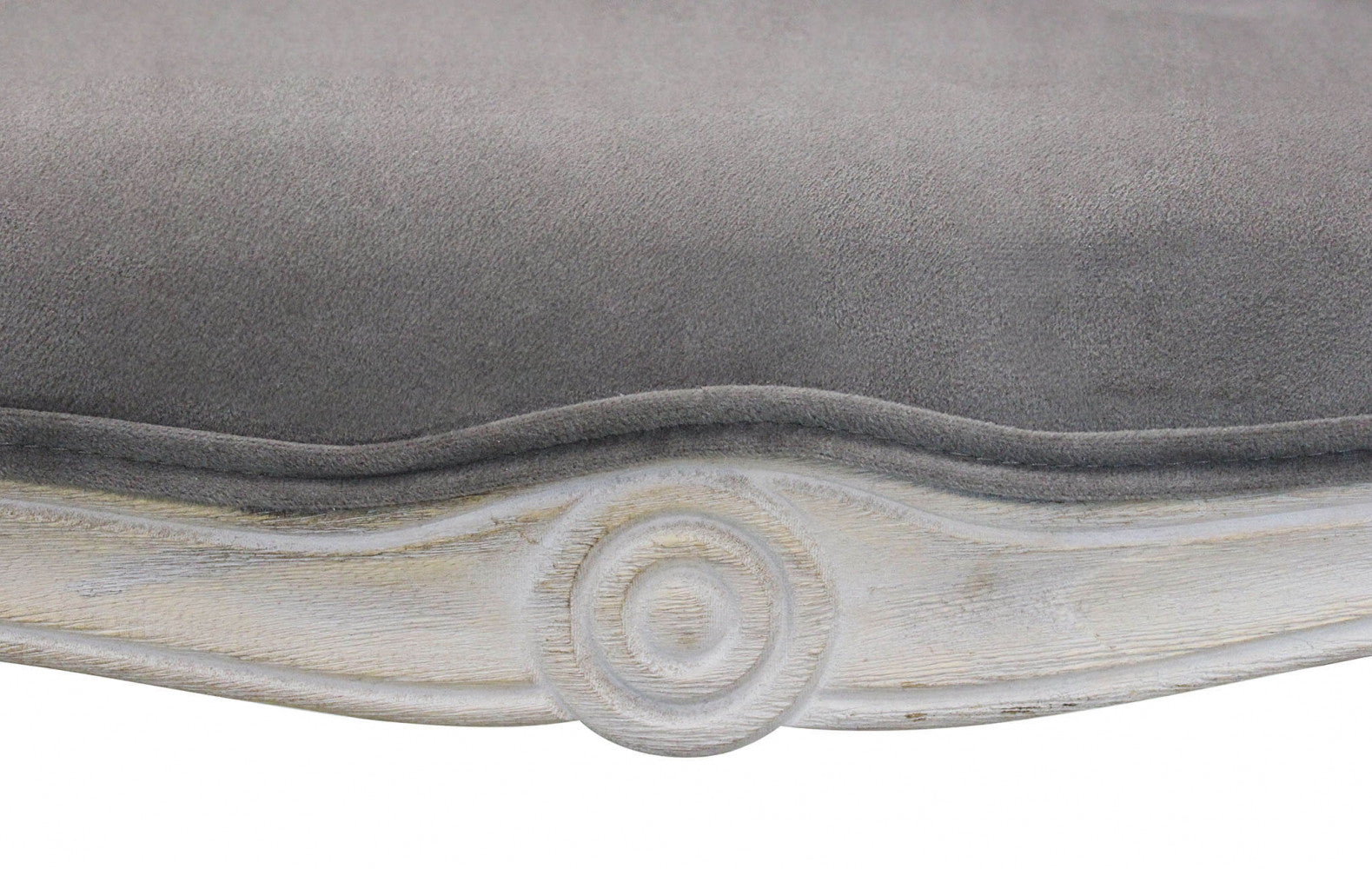 Divano coleman in velluto taupe