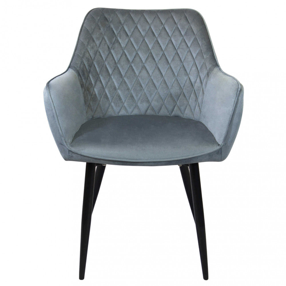 Poltrona candy in velluto