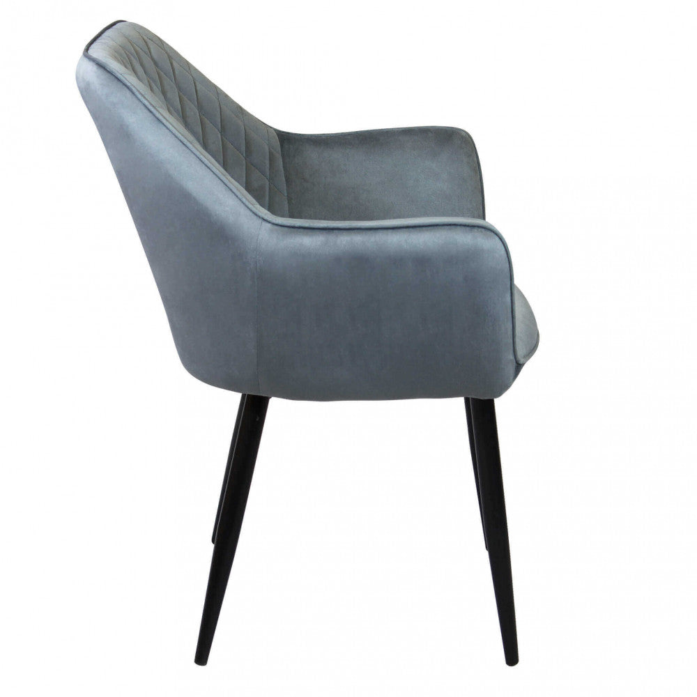 Poltrona candy in velluto