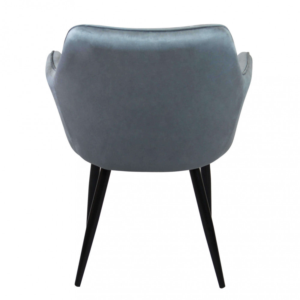 Poltrona candy in velluto