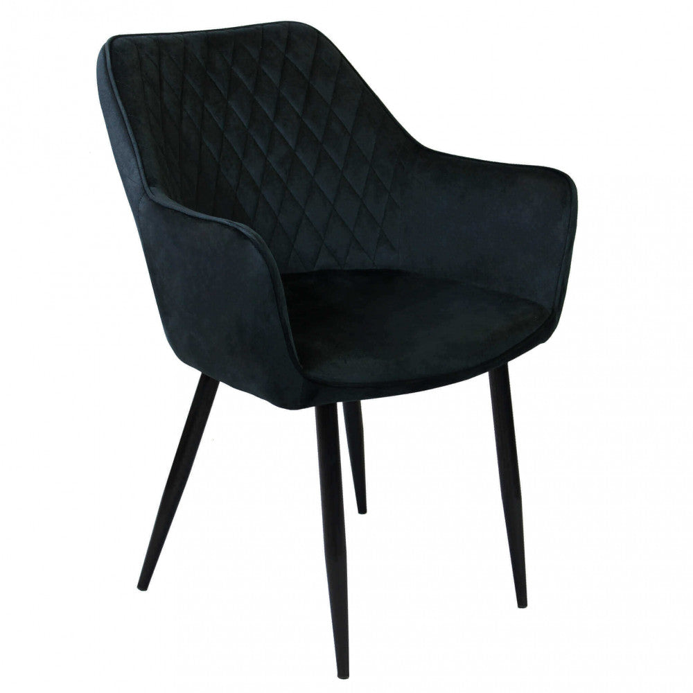 Poltrona candy in velluto