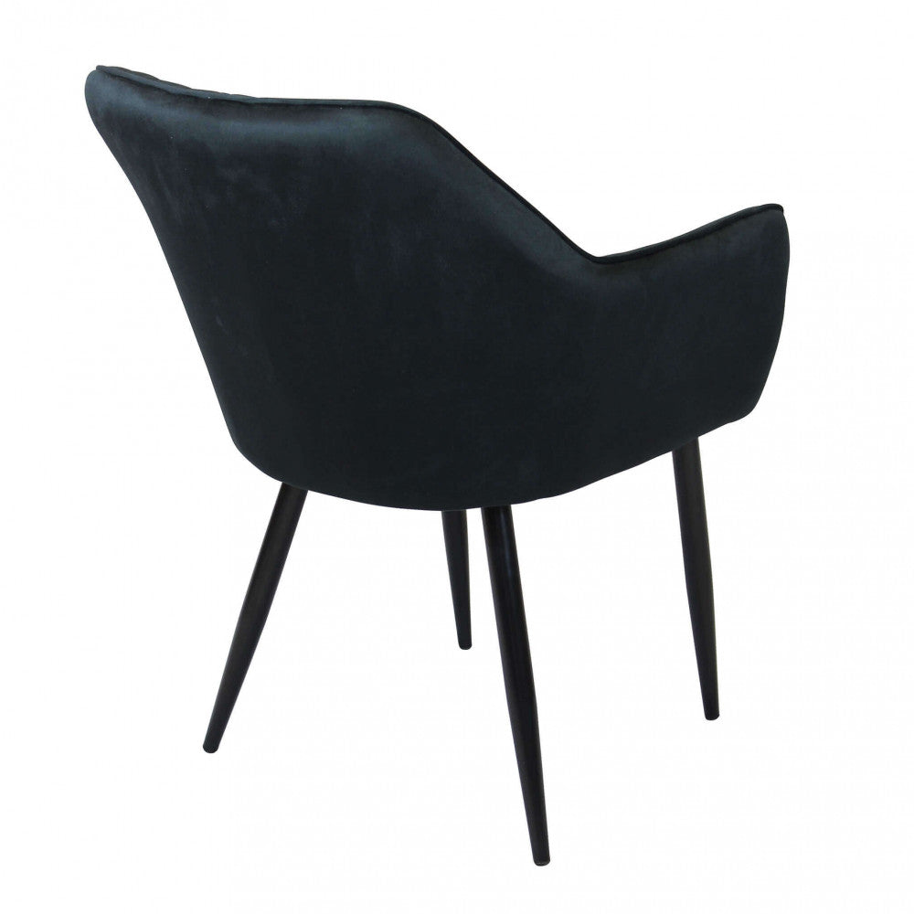 Poltrona candy in velluto