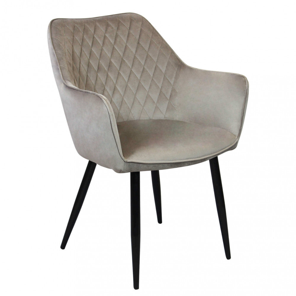 Poltrona candy in velluto