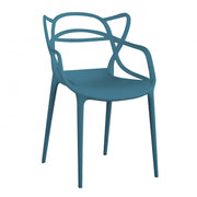 Poltrona lily verde petrolio