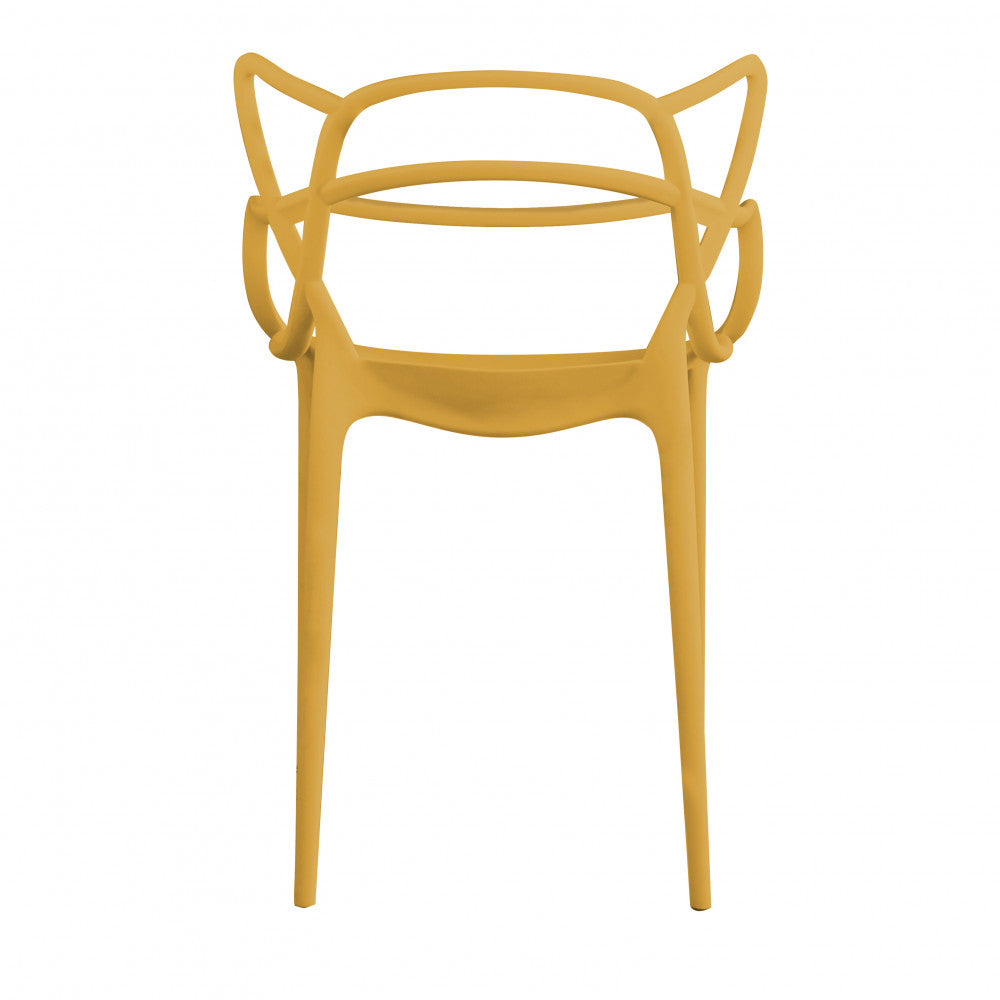 Poltrona lily giallo senape