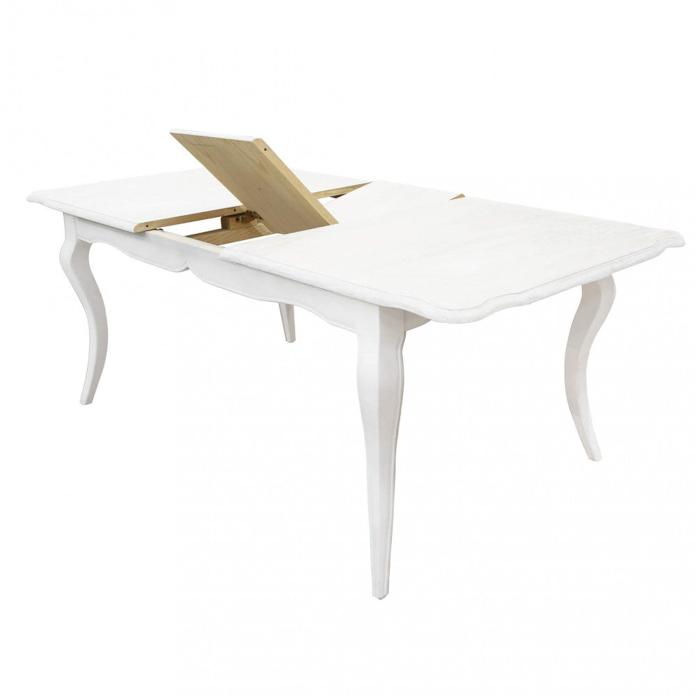 Tavolo cross 160/200 x 100 bianco