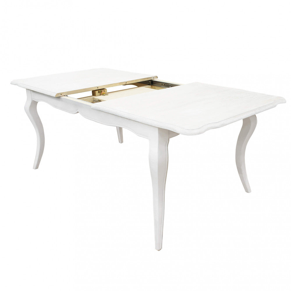 Tavolo cross 160/200 x 100 bianco