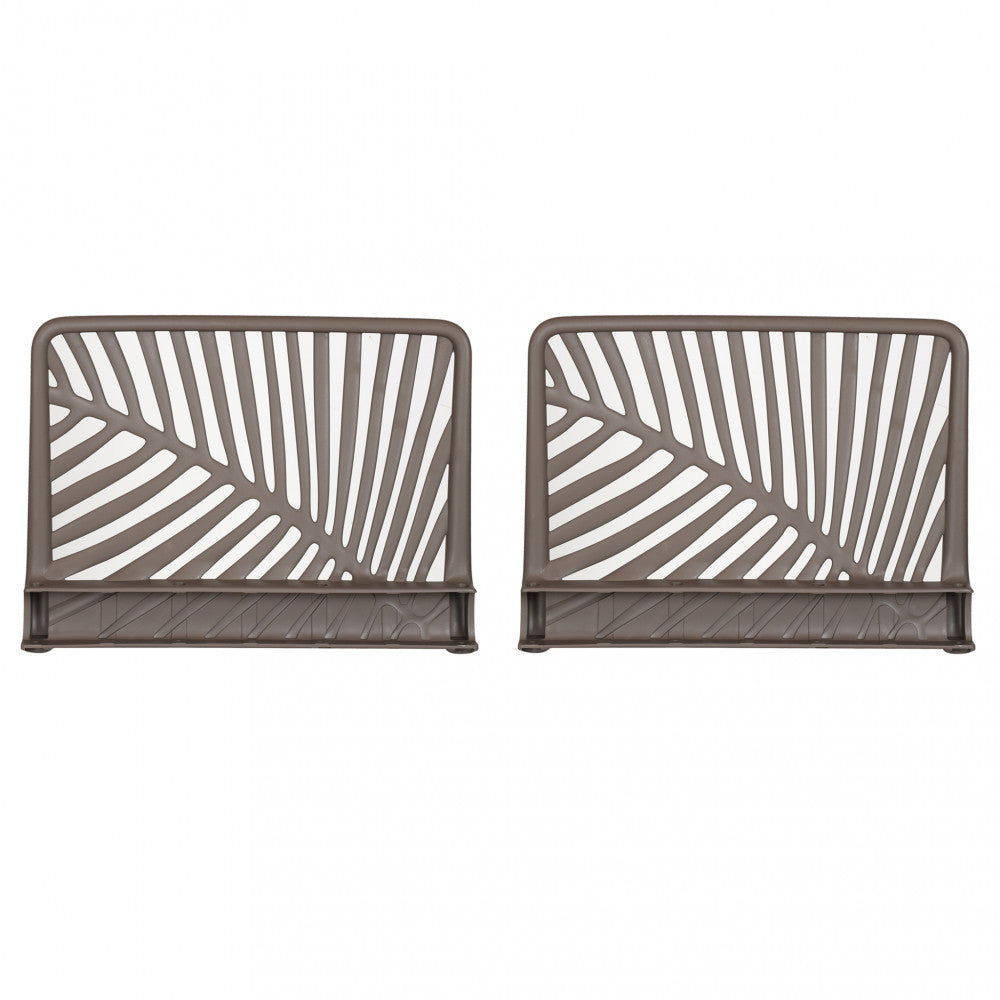 Coppia di braccioli per salotto guaranà