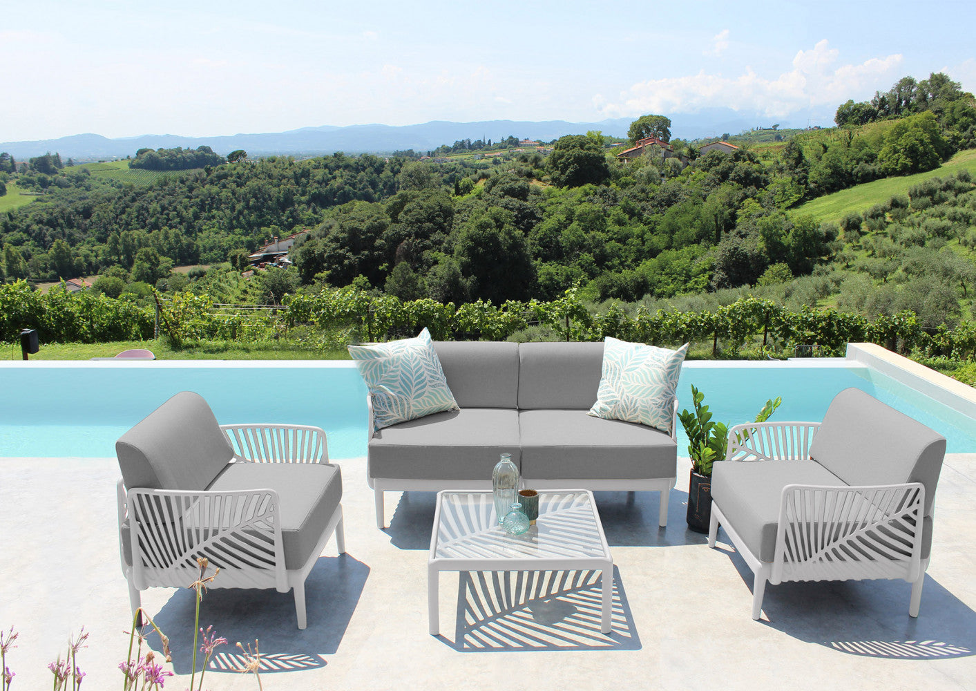 Schienale per salotto guaranà c/cuscino