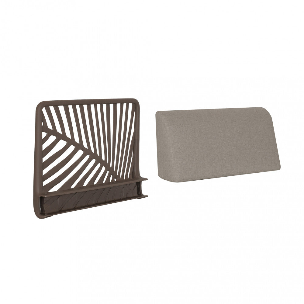 Schienale per salotto guaranà c/cuscino