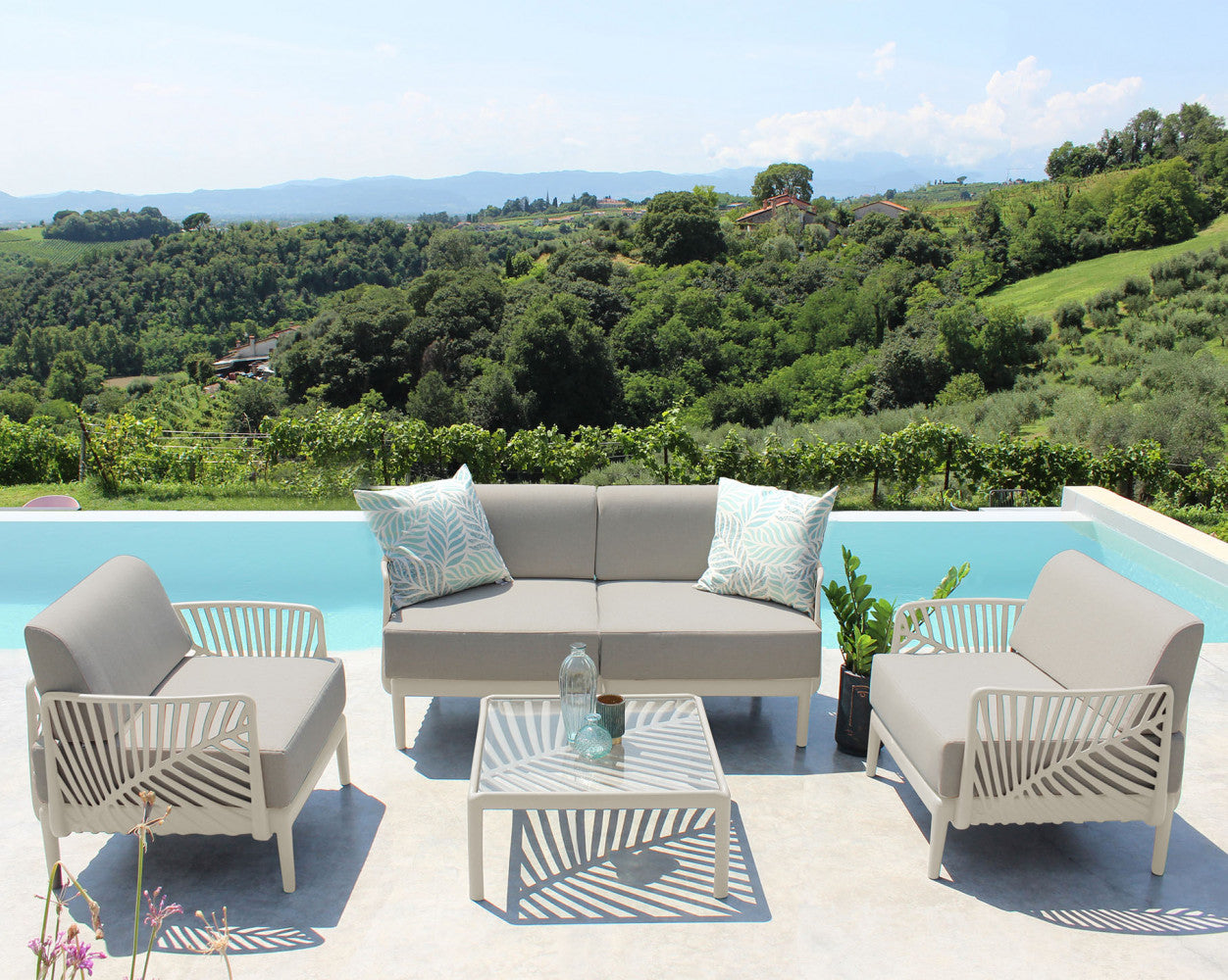 Seduta per salotto guaranà c/cuscino