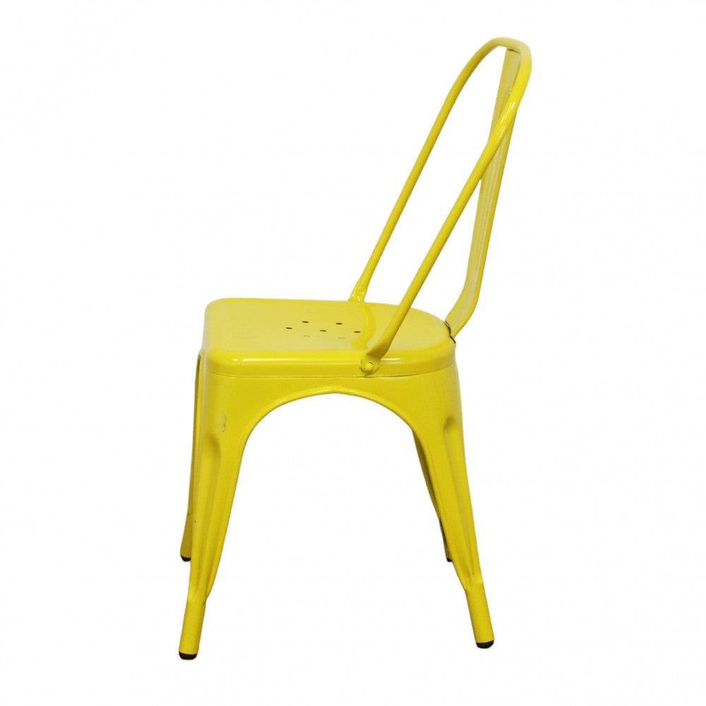 Sedia lola giallo senape
