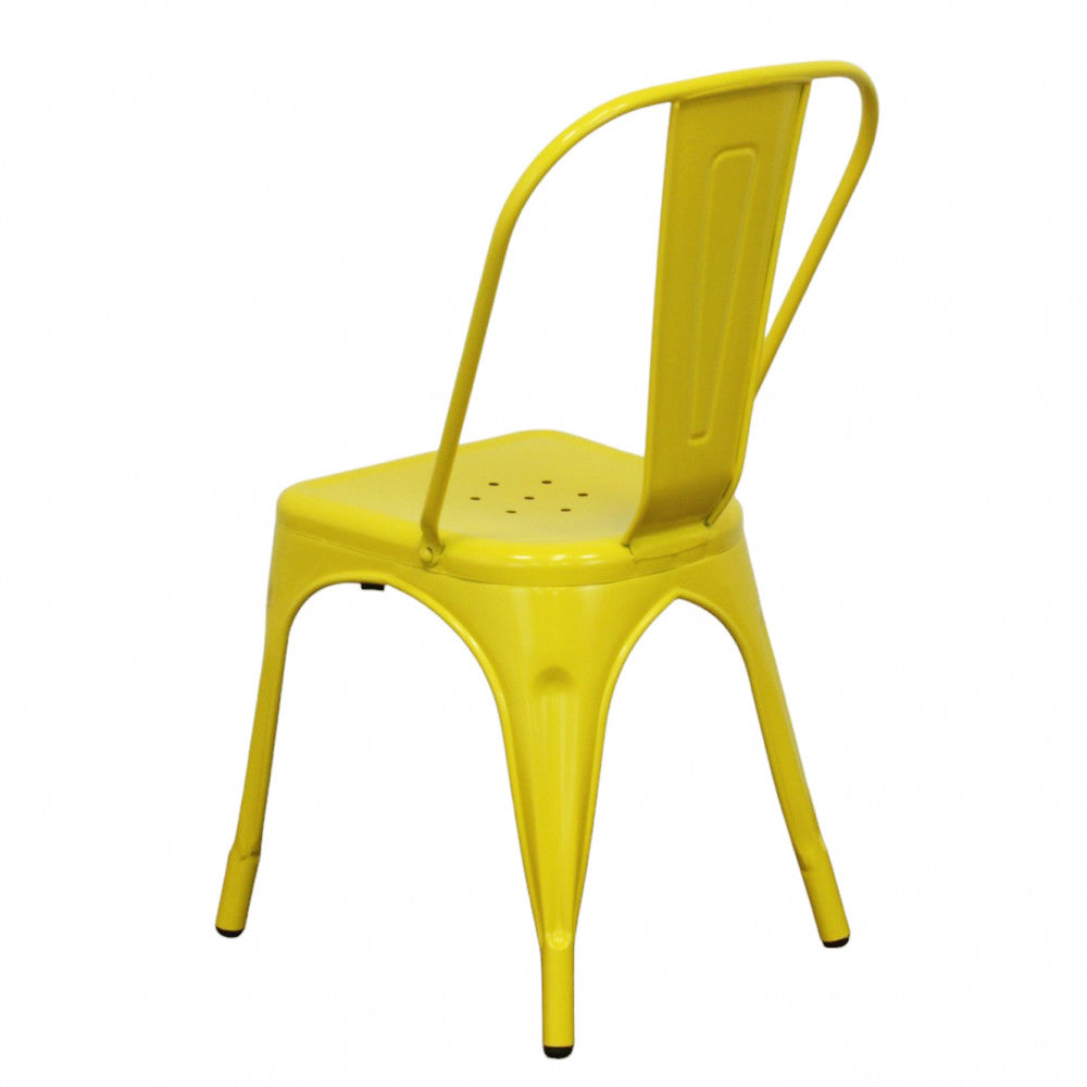 Sedia lola giallo senape